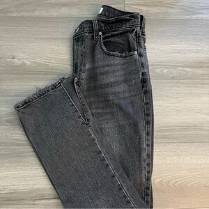 Abercrombie Curve Love Ultra High Rise 90s Straight Jean